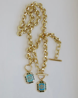 Compass Tag Pendant
