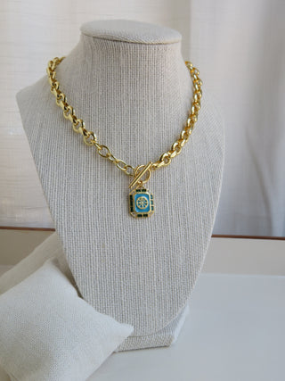 Compass Tag Pendant