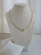 Load image into Gallery viewer, Figaro Clasp Necklace - add your own pendant