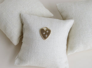 Diamond Heart Charm