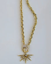 Load image into Gallery viewer, Valencia Unity Spiked Sun Necklace
