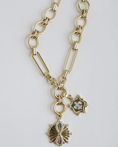 Sunburst Infinity Pendant