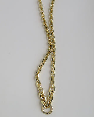 Valencia - Mixed Link Clasp Necklace - add a pendant