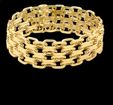 Load image into Gallery viewer, Lennon Chain Link Ring 14k Gold