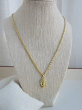 Load image into Gallery viewer, Golden Buddha Necklace - Cable Link
