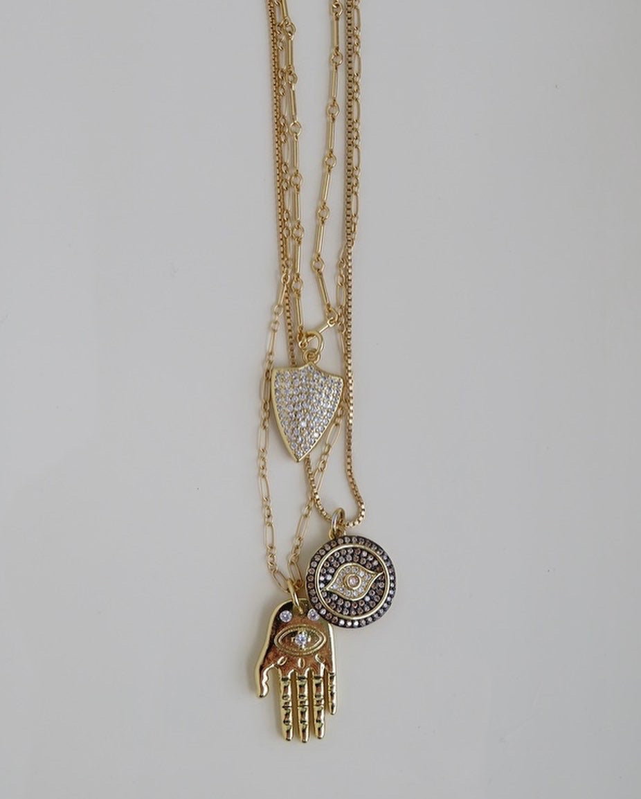 Protection, Luck & Goodness  Necklace Stack